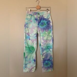 Urban outfitters colorful jeans